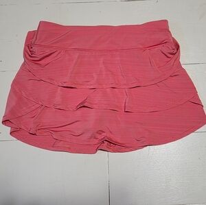 Chic Pink Ruffled Crop Top